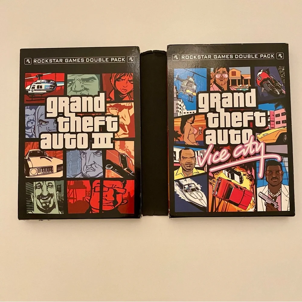 Grand Theft Auto Double Pack Greatest Hits Sony PlayStation 2 | III & Vice City